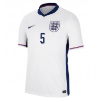 Camisa de time de futebol Inglaterra John Stones #5 Replicas 1º Equipamento Europeu 2024 Manga Curta